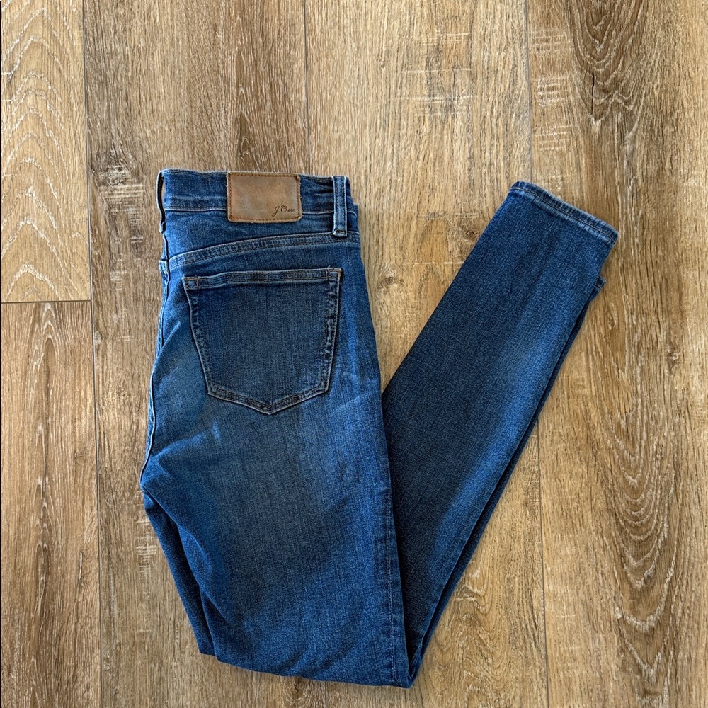J. Crew Factory Women's Skinny Jeans - Dark Blue